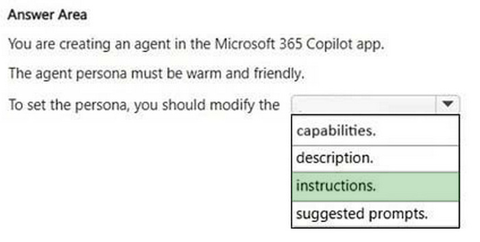 Correct answer diagram