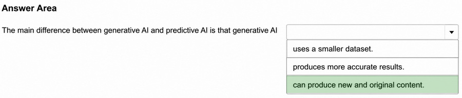 Correct answer diagram