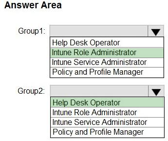 Correct answer diagram