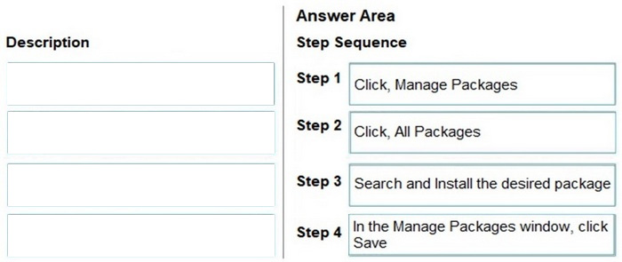 Correct answer diagram